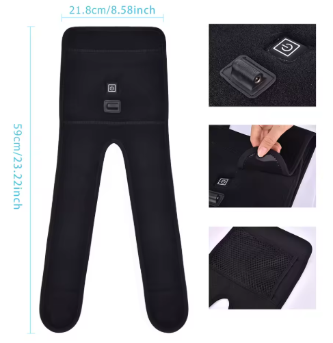 Rodillera Térmica con Calentamiento USB